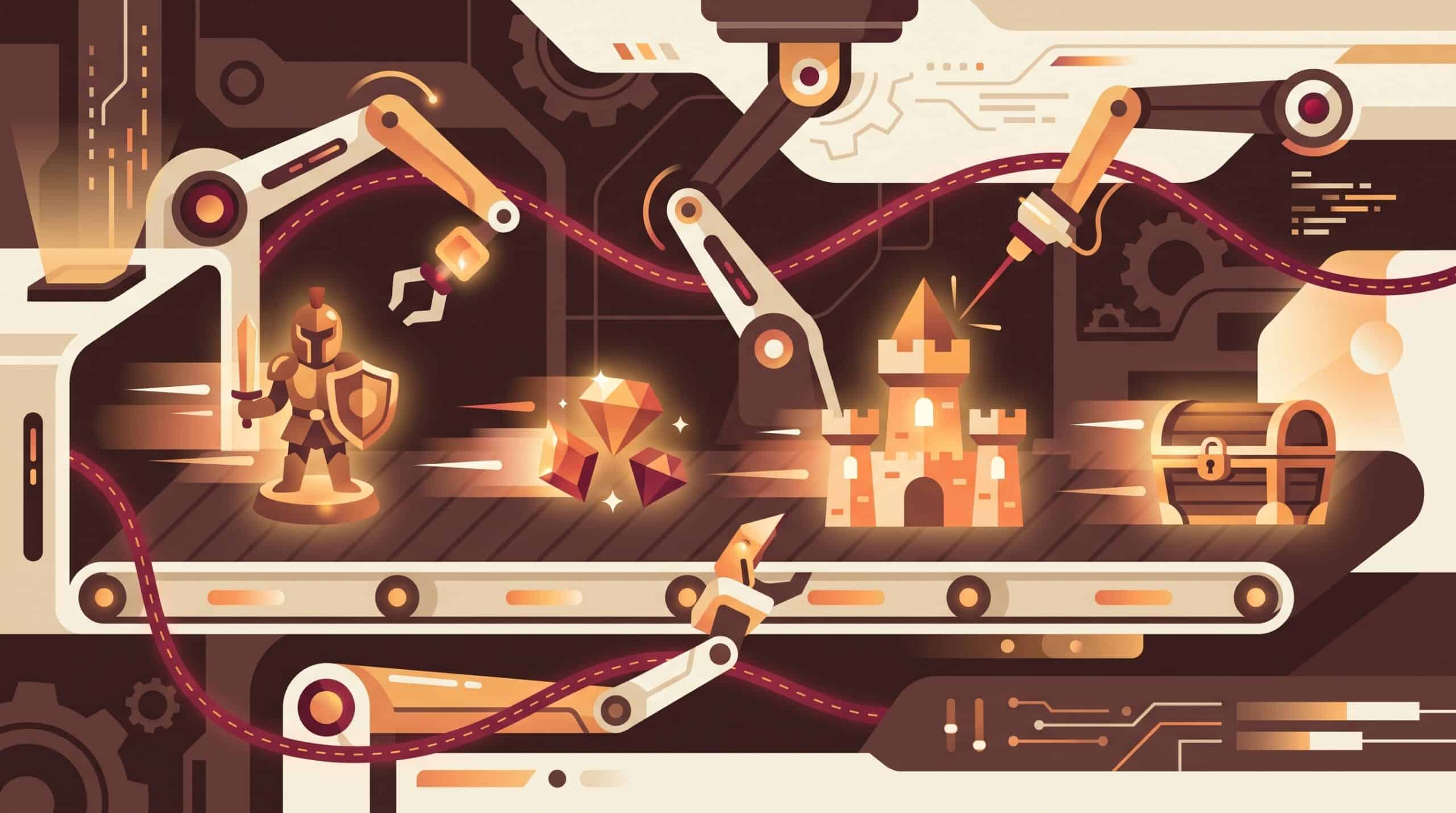 Illustration for China's big bet on AI in games